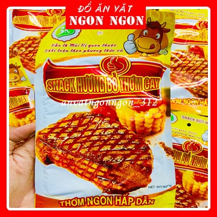 Snack hương bò thơm cay