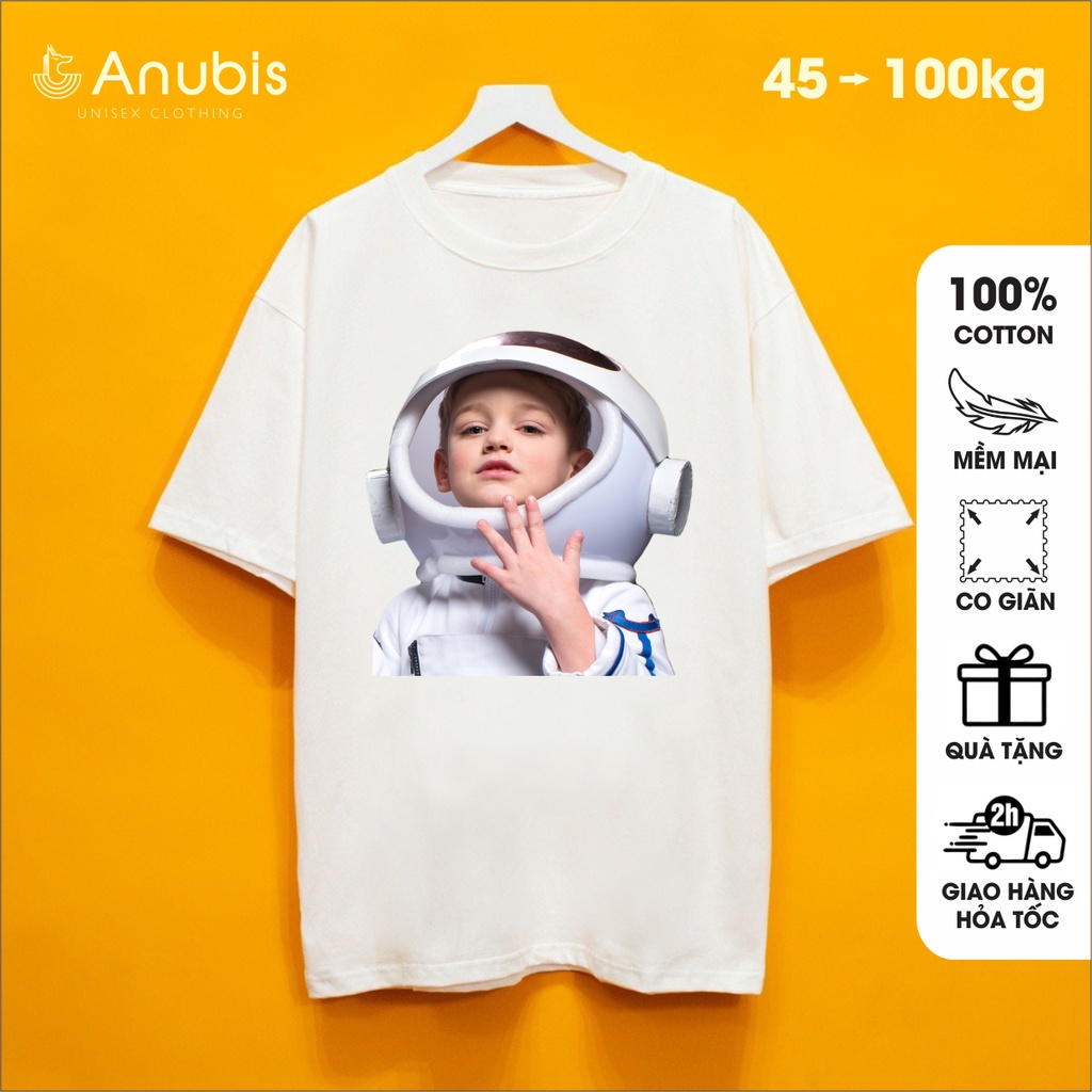 Áo Thun Unisex ADLV Baby Boy Cotton Oversize Anubis Store