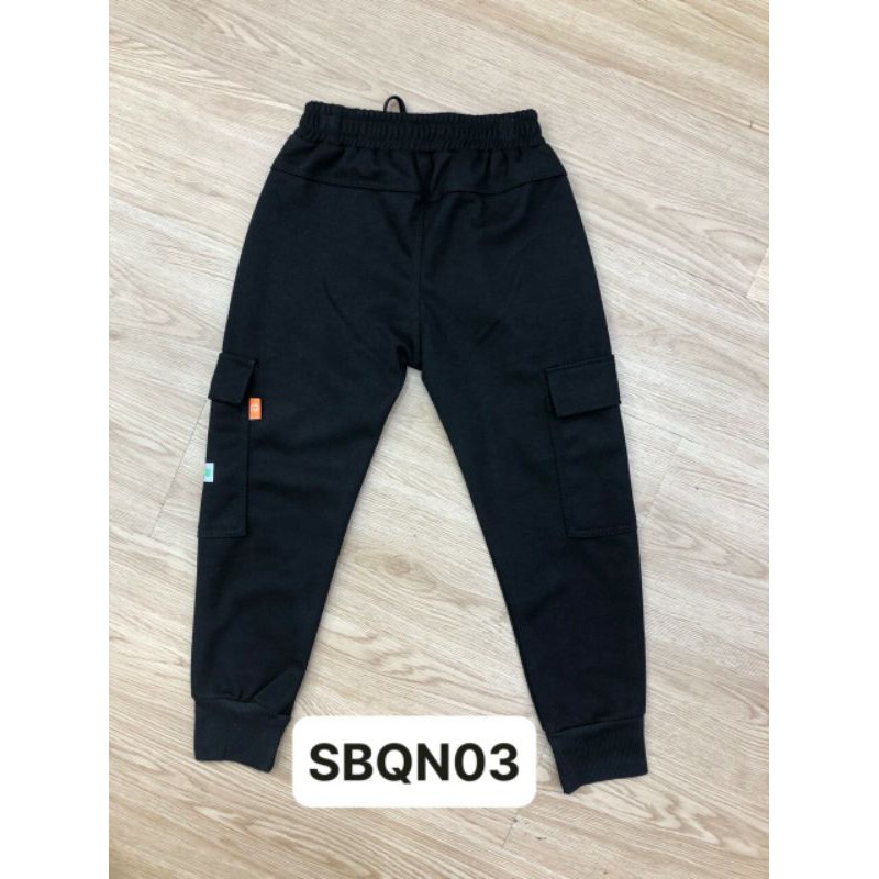 (Ảnh thật) Quần nỉ dạ cho bé trai QN03 sz 22-32kg quần nỉ jogger bé trai (hàng có sẵn)