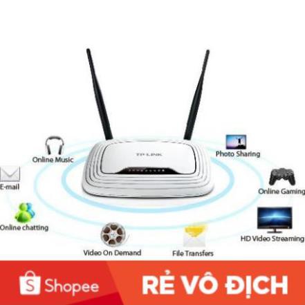 [Chính Hãng] Bộ phát wifi 2 râu TP-Link 841 Chuẩn N Tốc Độ 300Mbps | BigBuy360 - bigbuy360.vn