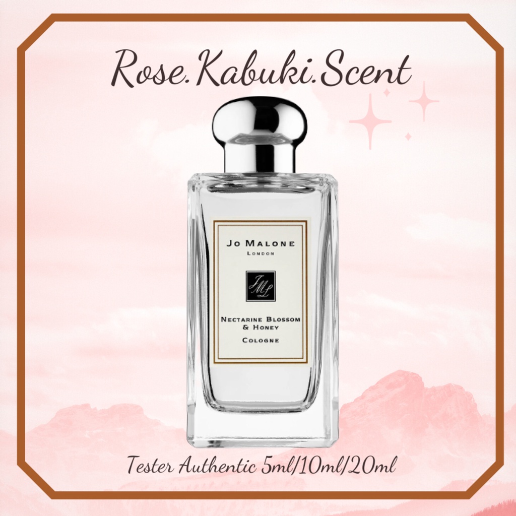 𝑹𝒐𝒔𝒆 𝑲𝒂𝒃𝒖𝒌𝒊_ Nước hoa Jo Malone Nectarine Blossom & Honey-5ml/10ml/20ml