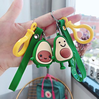 Móc khoá trái bơ siêu cute
