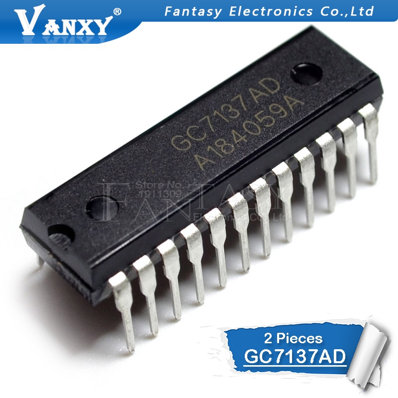 Set 2 Linh Kiện Điện Tử Gc7137Ad Dip-24 Chính Hãng