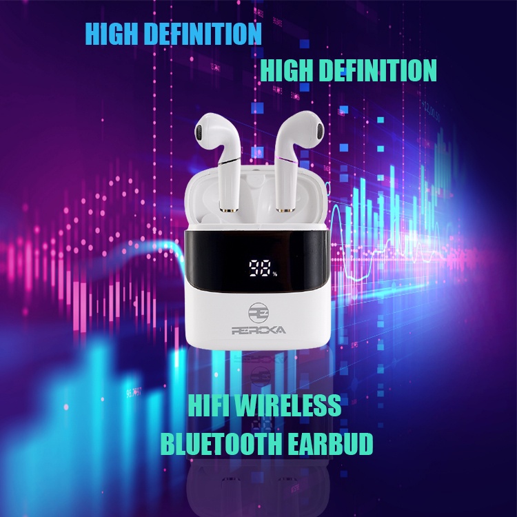 Tai Nghe Bluetooth REROKA CYBORG True Wireless V5.0