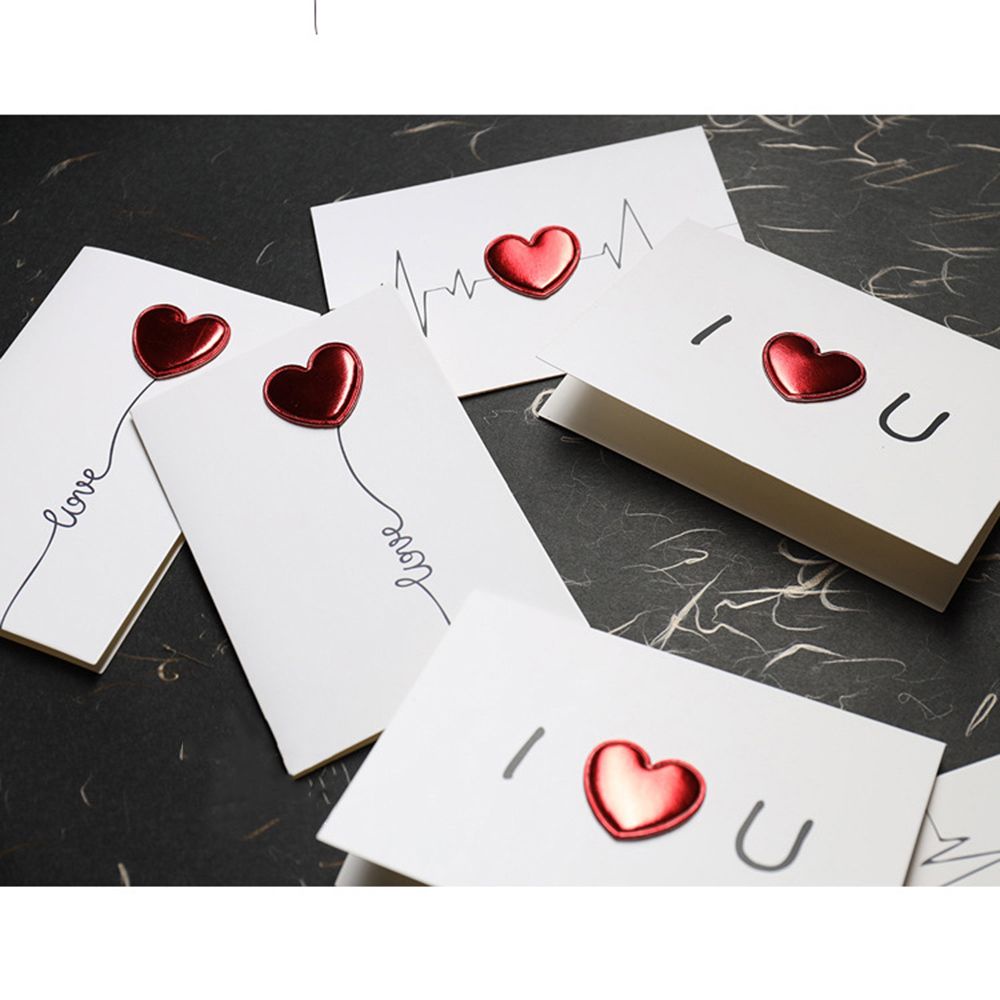 Thiệp Mời Họa Tiết Trái Tim 3D Độc Đáo Dùng Làm Quà Tặng