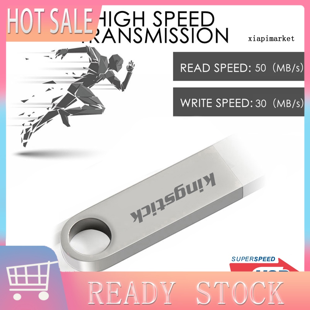 MAT_64/128/256/400GB Kingstick USB 3.0 Mini Metal Flash Drive Data Storage U Disk