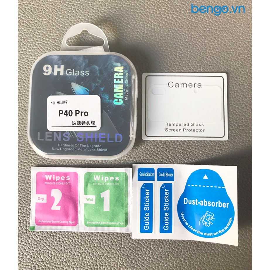Dán cường lực bảo vệ camera cho Huawei P40 Pro 9H