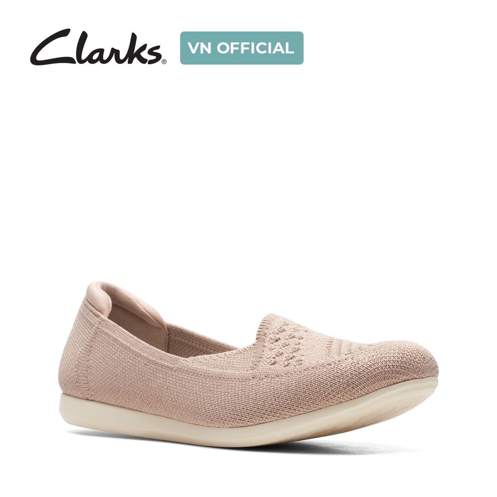 Giày Lười Vải Nữ Clarks CLARKS Carly Star màu Taupe