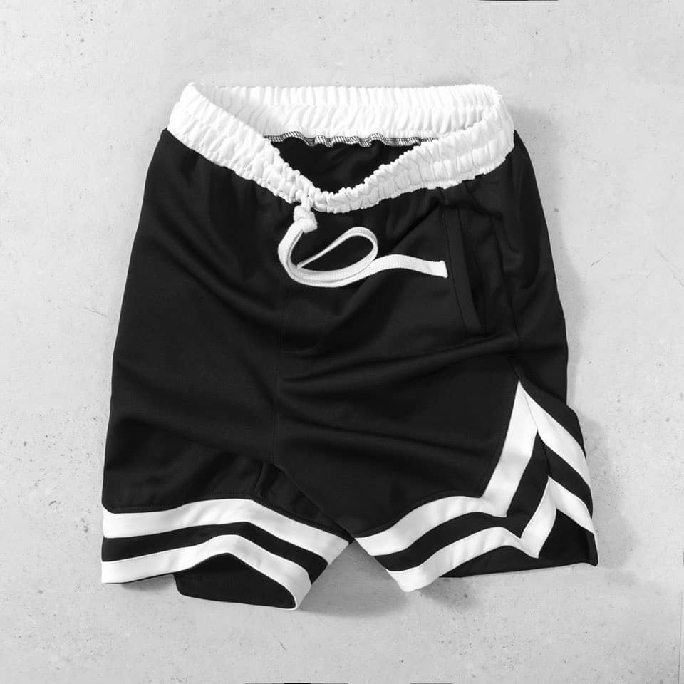 Quần Short Thể Thao Thun Co Giãn Nam Nữ Mềm Mịn Thoáng Mát