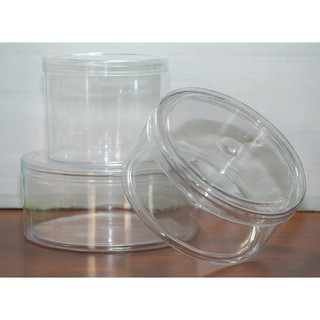 40 hộp nhựa tròn126(Đường kính 15cm x cao 5.7cm)