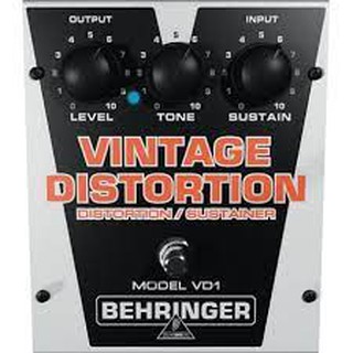 Hiệu ứng cho đàn ghita VD1 Behringer - Hàng Chính Hãng