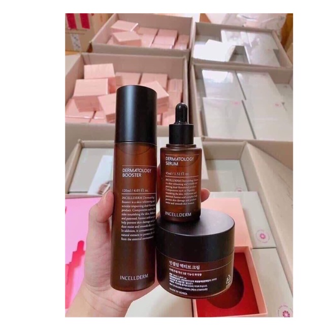 Set incellderm fullsize (3 sản phẩm)