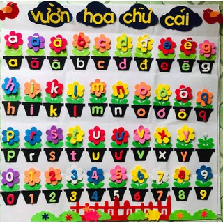 vườn hoa chữ cái