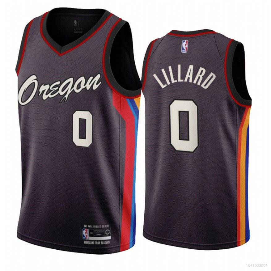 Áo Ba Lỗ Thể Thao NBA Jersey Portland Trail Blazers Damian Lillard Cổ Điển Dành Cho Nam Và Nữ Bán Sỉ