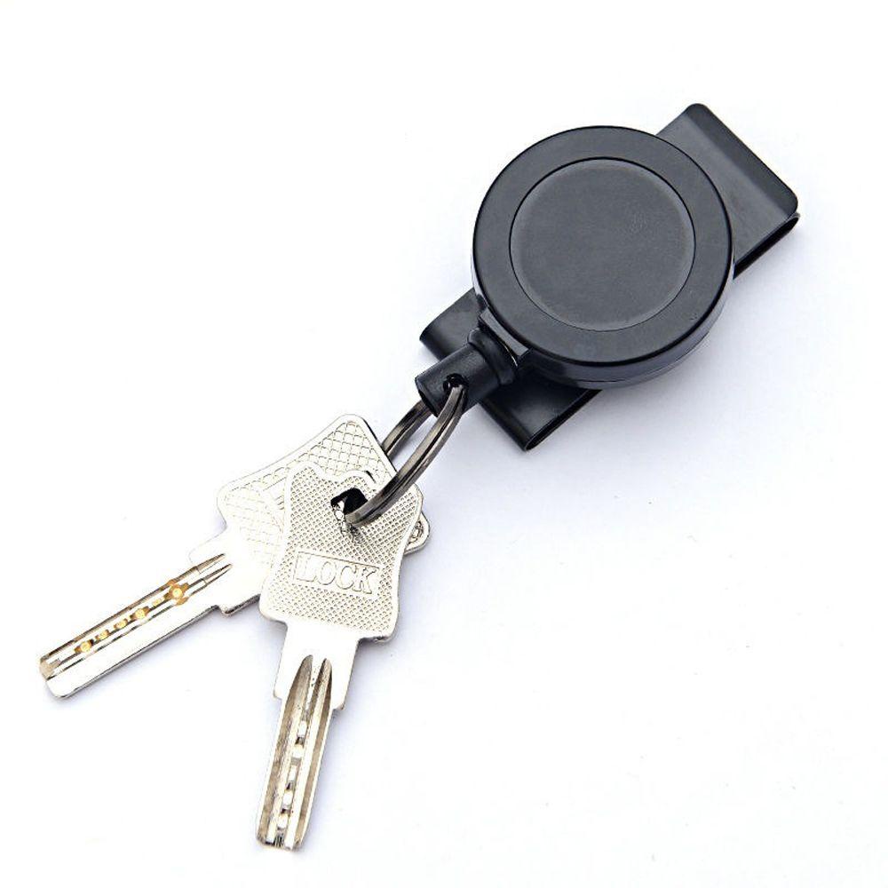 LANFY Móc Kẹp Giữ Thẻ ID / Thẻ ID Bằng Kim Loại Siêu Bền Tiện Dụng Giá Đỡ