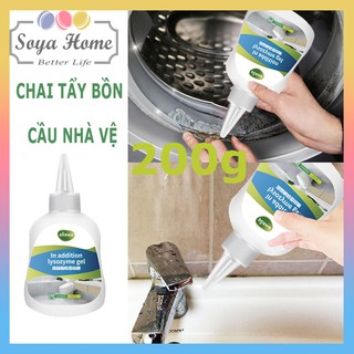 Tuýp Gel tẩy nấm mốc, vết bẩn lâu ngày 200g (Dùng cho Gia đình : Làm sạch Khu bếp, nhà vệ sinh, kẽ tường, tủ lạnh..)