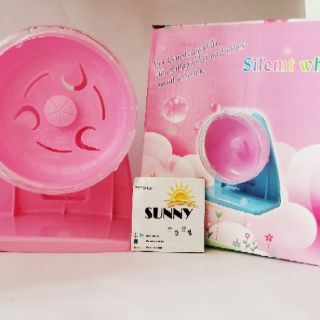 Wheel Silent 12cm có đế cho hamster