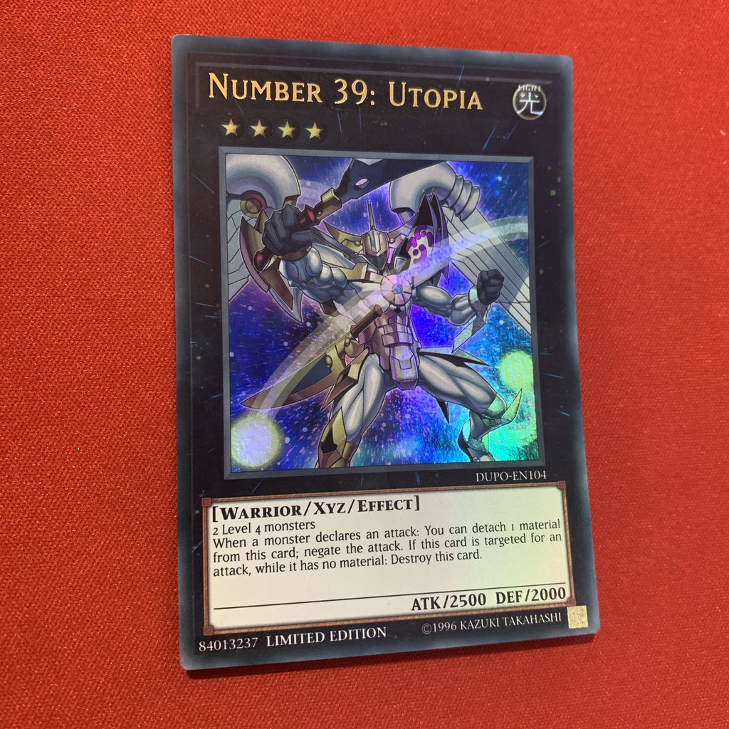 [EN-JP][Thẻ Bài Yugioh Chính Hãng] Number 39: Utopia