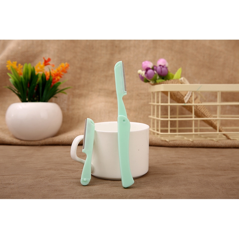 Dao Cạo Chân Mày Kèm 3 Lưỡi Thay Thế  Nội Địa Trung