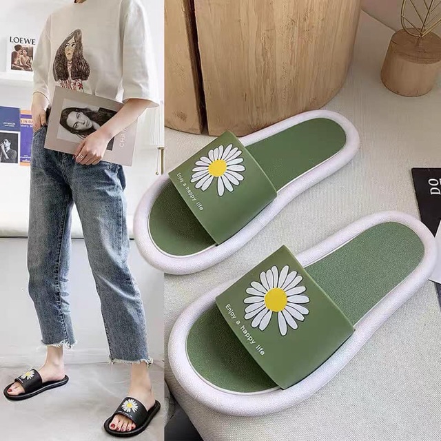 DÉP HOA CÚC SIÊU HOT (Dép Cao Su) | BigBuy360 - bigbuy360.vn