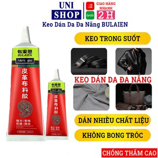 Keo dán da, dán thắt lưng, phụ kiện da, keo dán vải bố, túi xách, dính siêu chắc, không màu, không hại da tay - Uni Shop