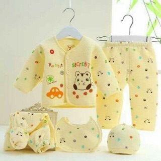 Set 5 chi tiết trần bông cho bé sơ sinh