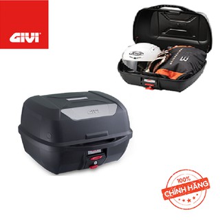 {THƯƠNG HIỆU }Thùng đựng đồ xe máy Givi E43NTL Mulebox 43L Monolock – Monokey System Technology Tặng đế đệm.
