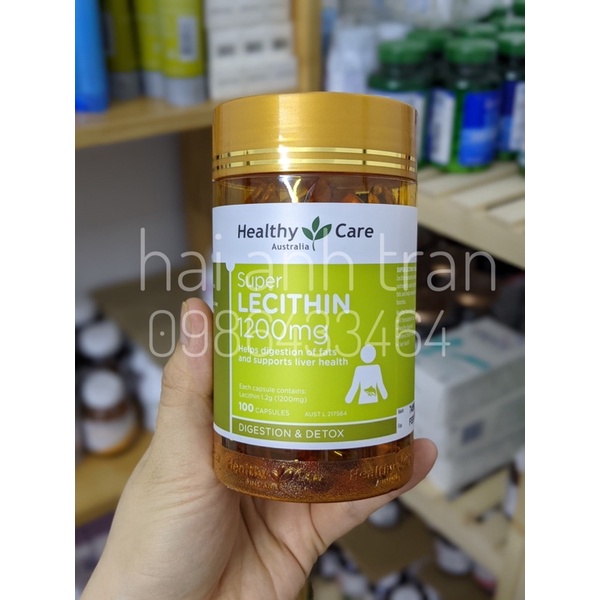 Viên uống mầm đậu nành Healthy care 100v Úc