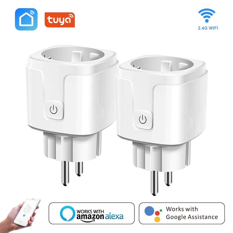 Ổ cắm thông minh kết nối Wifi chất lượng cao điện áp 16A đo được điện áp tiêu thụ