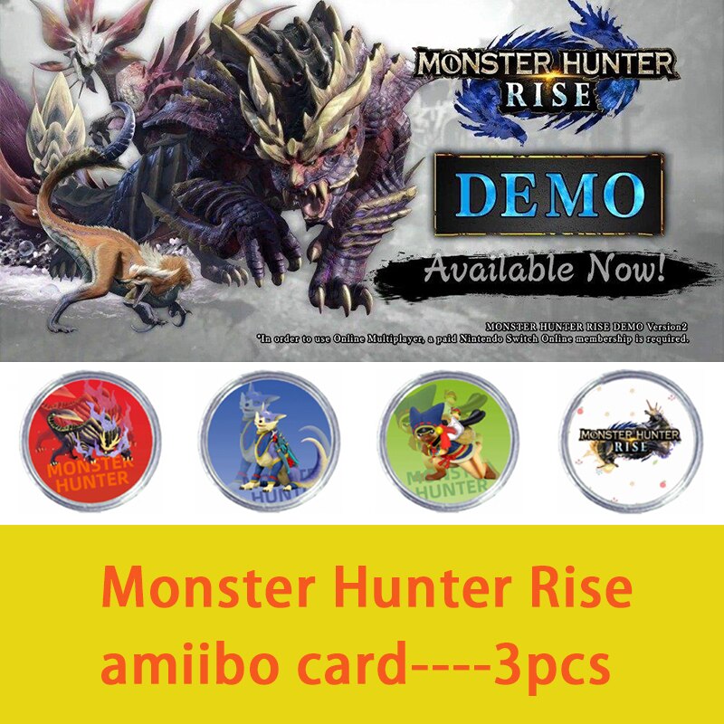 Phụ Kiện Hỗ Trợ Cho Máy Chơi Game Nintendo Switch Palamute Palico Magnamalo