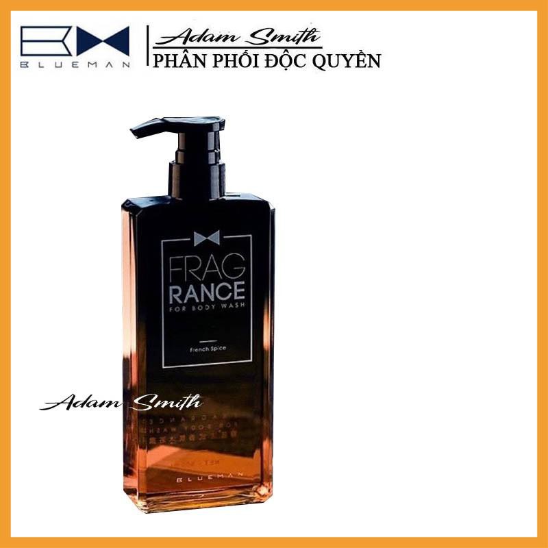 Sữa tắm Nam BLUE MAN hương cologne nước hoa hồng cháy thơm nhẹ