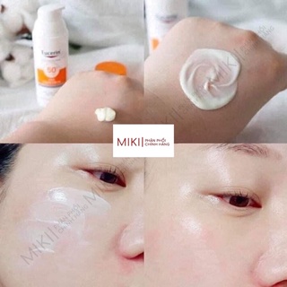 Kem Chống Nắng eucerin kiềm Dầu Cho Da Dầu Mụn mẫu mới không mùi bản Pháp