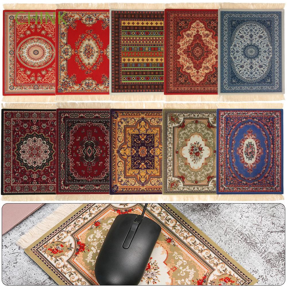 CHINK 1pc Rubber Anti-slip Table Decoration Tablet Mat Water Coaster Durable Mousepad