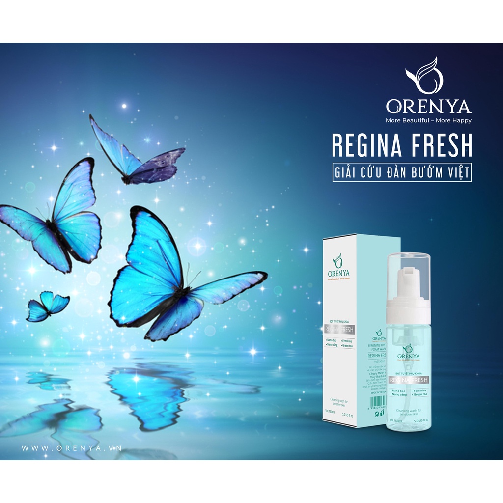 Nước rửa phụ khoa 150ml / Dung dịch vệ sinh phụ nữ Orenya Làm sạch dịu nhẹ, chăm sóc vùng kín - ORENYA TPHCM