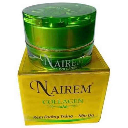 Kem dưỡng trắng mịn da Nairem Collagen 8g và 13g