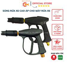 Súng Rửa Xe Cho Máy Rửa Xe Gia Đình Áp Lực Cao Ren 14 22 Hàng Loại 1 Bảo Hành 6 Tháng