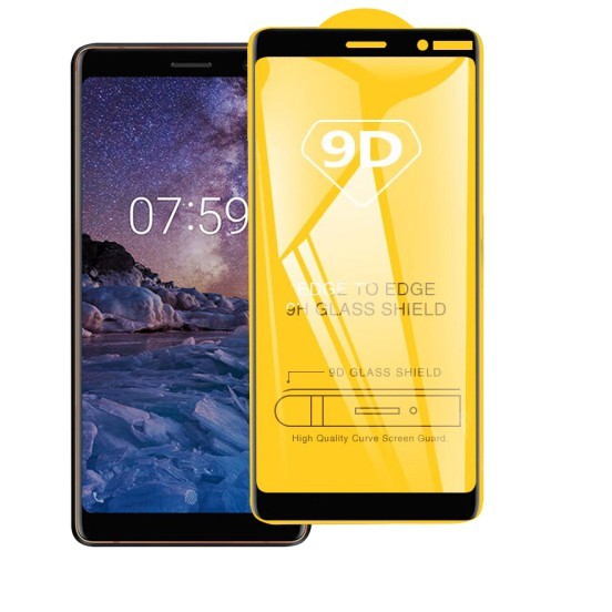 Kính cường lực 9D Full màn hình cho điện thoại Nokia 7 Plus, Nokia 3.1 Plus