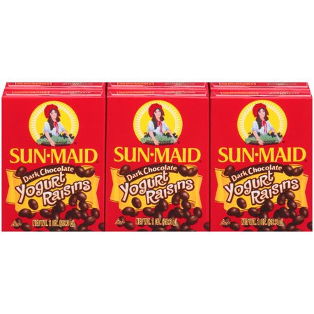 NHẬP MỸ - SOCOLA NHO KHÔ SUNMAID - LỐC 6 HỘP