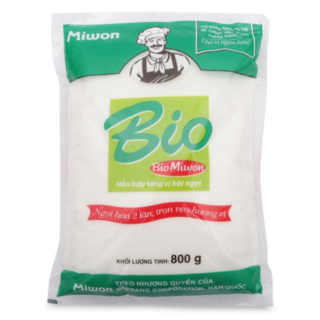 Combo 12 gói Bột Ngọt BIO MIWON 800B2