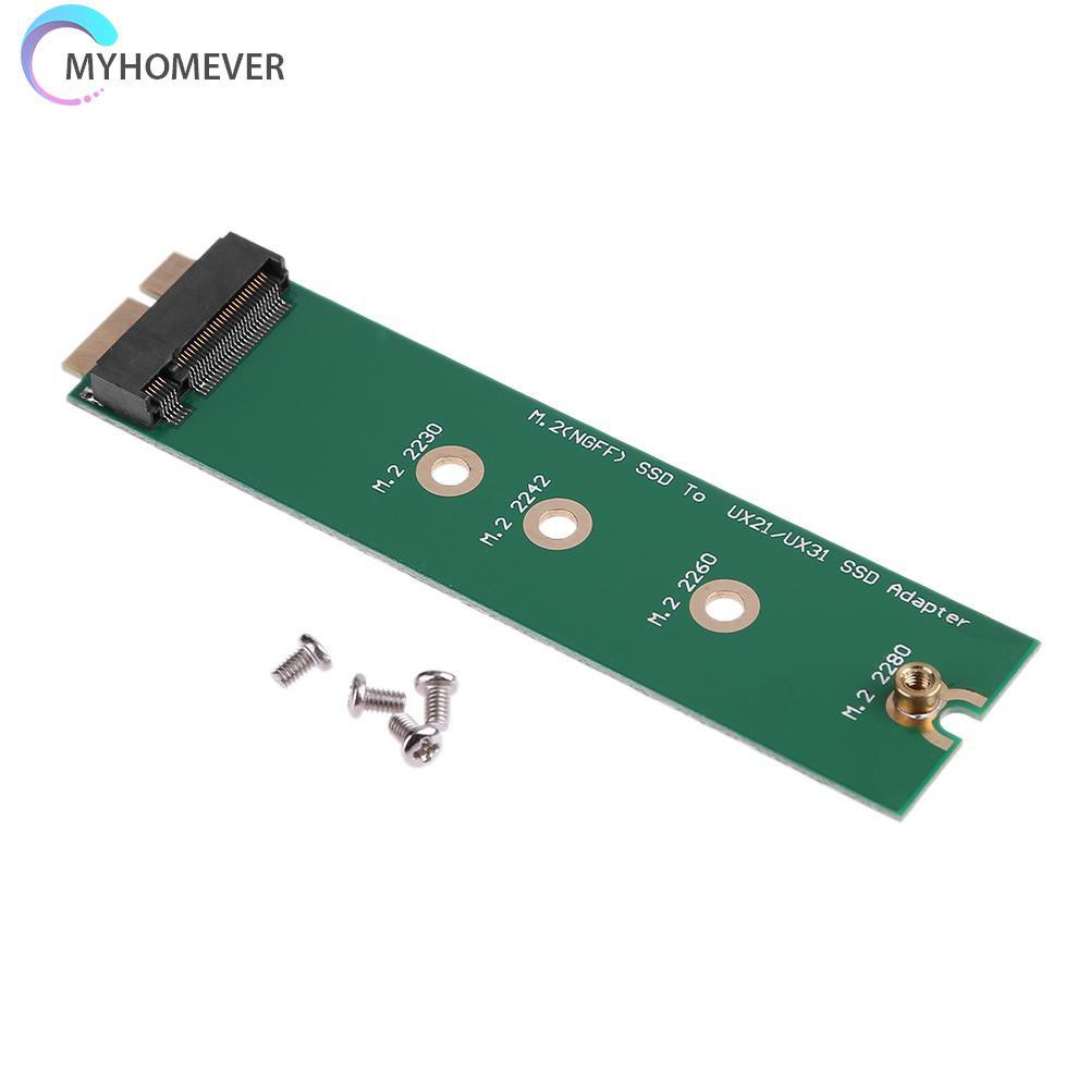 myhomever M.2 NGFF SSD to 18 Pin Extension Adapter Card for ASUS UX21/UX31 Zenbook