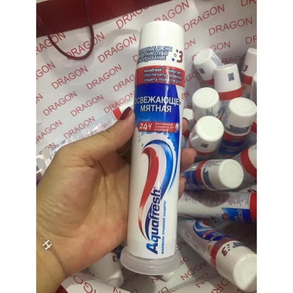 Kem đánh răng dạng ống Aquafresh 100ml, Kem đánh răng chính hãng an toàn HN03