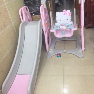 Cầu trượt xích đu