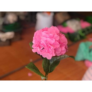 hoa giả- hoa cẩm tú cầu lụa