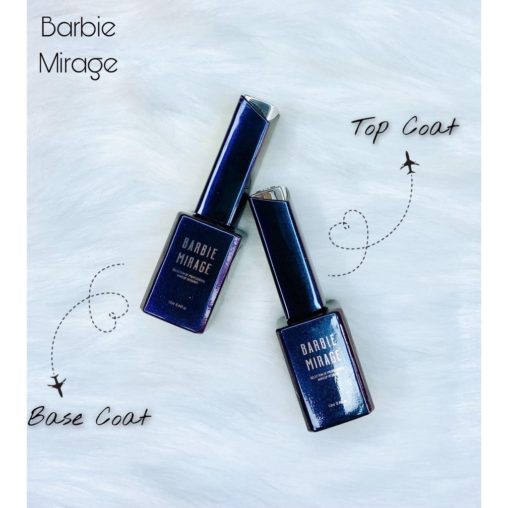 Base, rubber base, top Barbie 15ml - liên kết gel bền đẹp chuyên dụng cho móng - Sushi nail mi