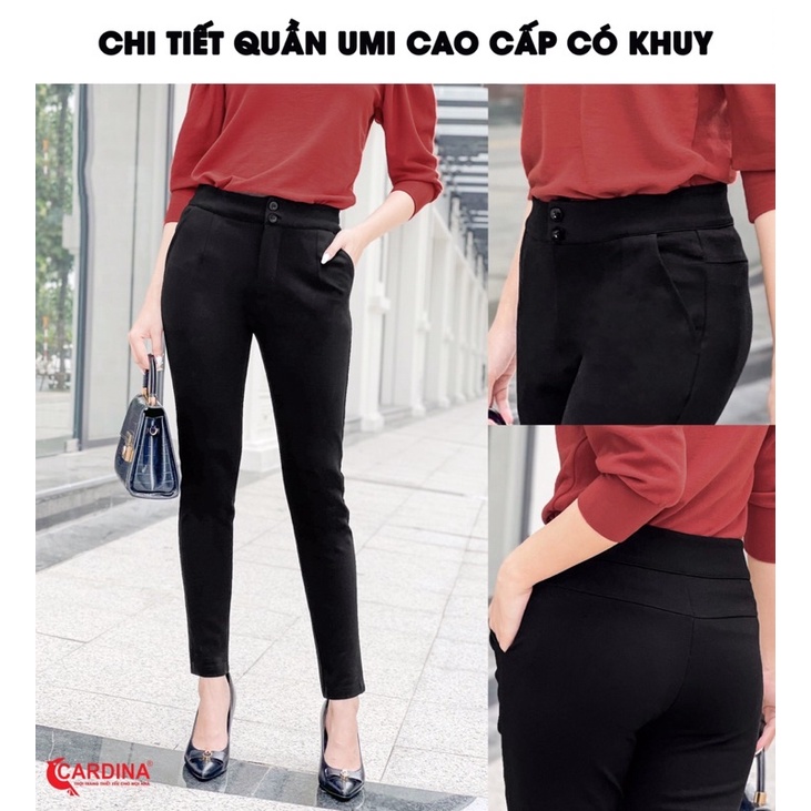 Áo len nhung tay lỡ và Quần Umi Cardina cao cấp mã AFN01