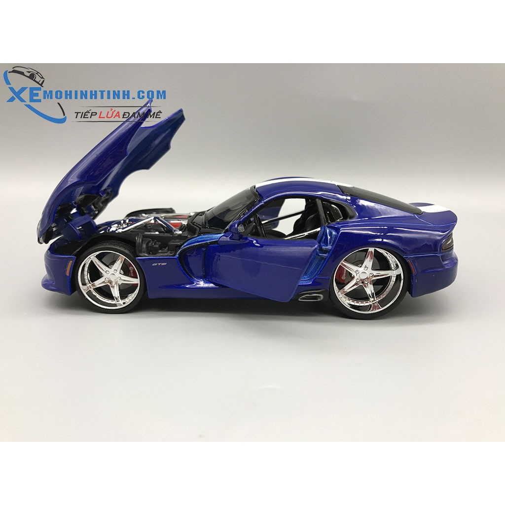 Xe Mô Hình Dodge Srt Viper Gts 2013 1:24 Maisto (Xanh)