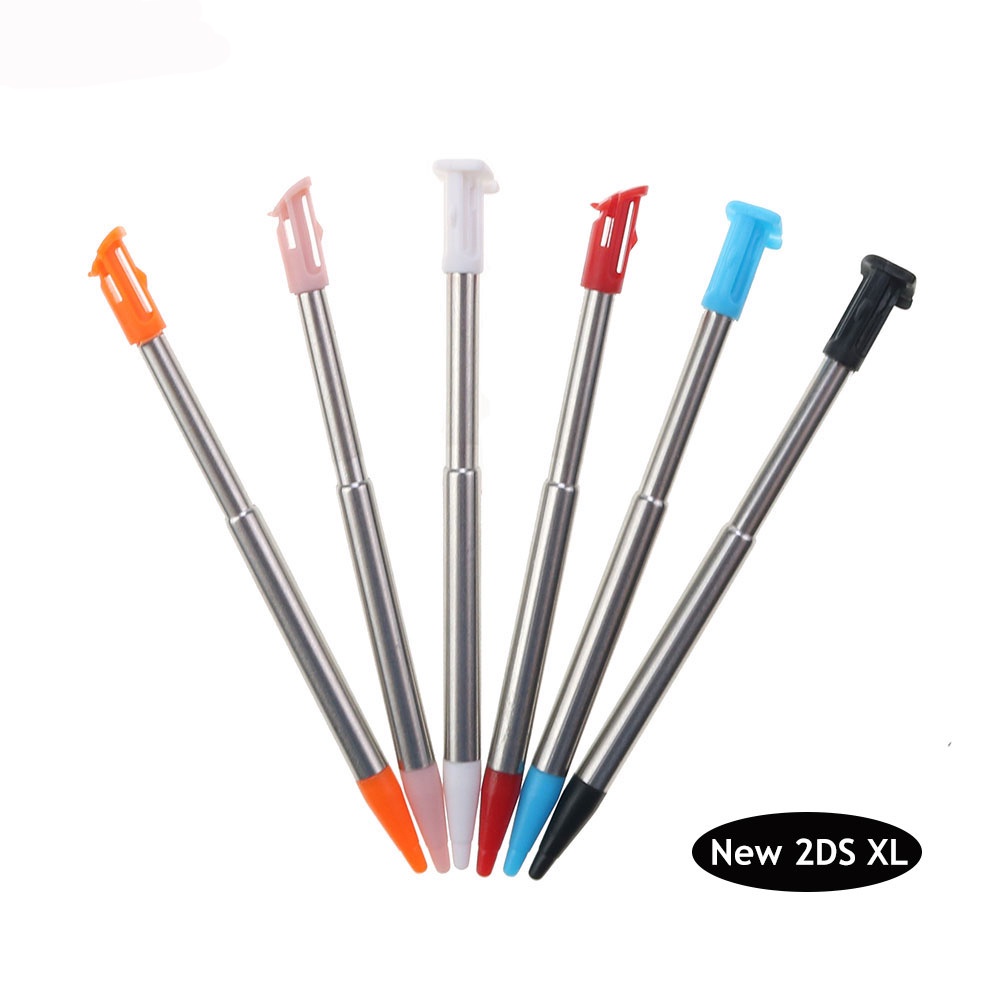 Bút Cảm Ứng Stylus 6 Màu Bằng Kim Loại Cho Nintendo New 2DS XL LL