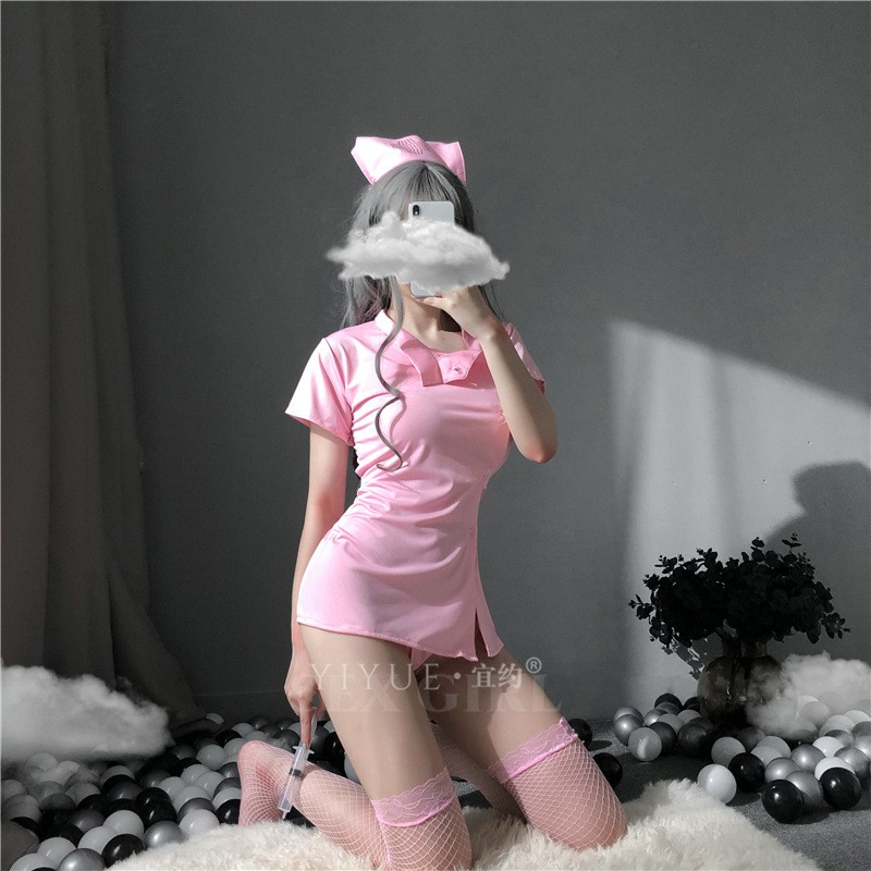 Đồ ngủ nữ Sexy cô y tá FREE SHIP Cosplay nữ bác sĩ hóa trang quyến rũ sexy | BigBuy360 - bigbuy360.vn