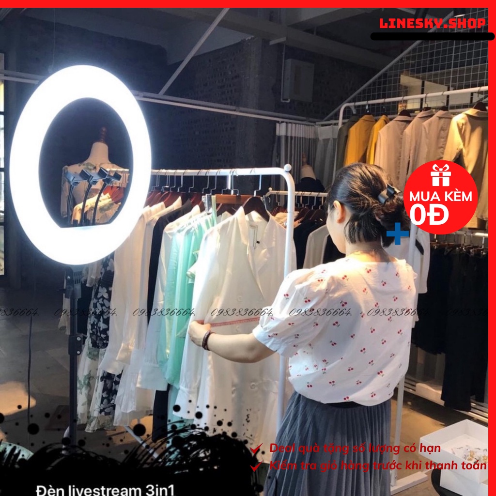 ⚡CHÂN CAO CẤP⚡ ĐÈN LIVESTREAM - Hỗ trợ CHỤP HÌNH - MAKE UP- LIVE STREAM BÁN HÀNG - TRANG DIEM 💝💝