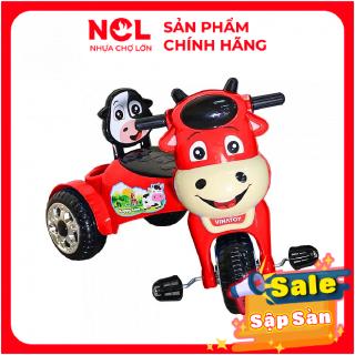 [ Freeship toàn quốc ] Xe 3 bánh Nhựa Chợ Lớn L9 Chú Bò Con - M1797-X3B